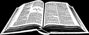 Открытая книга - картинки для гравировки